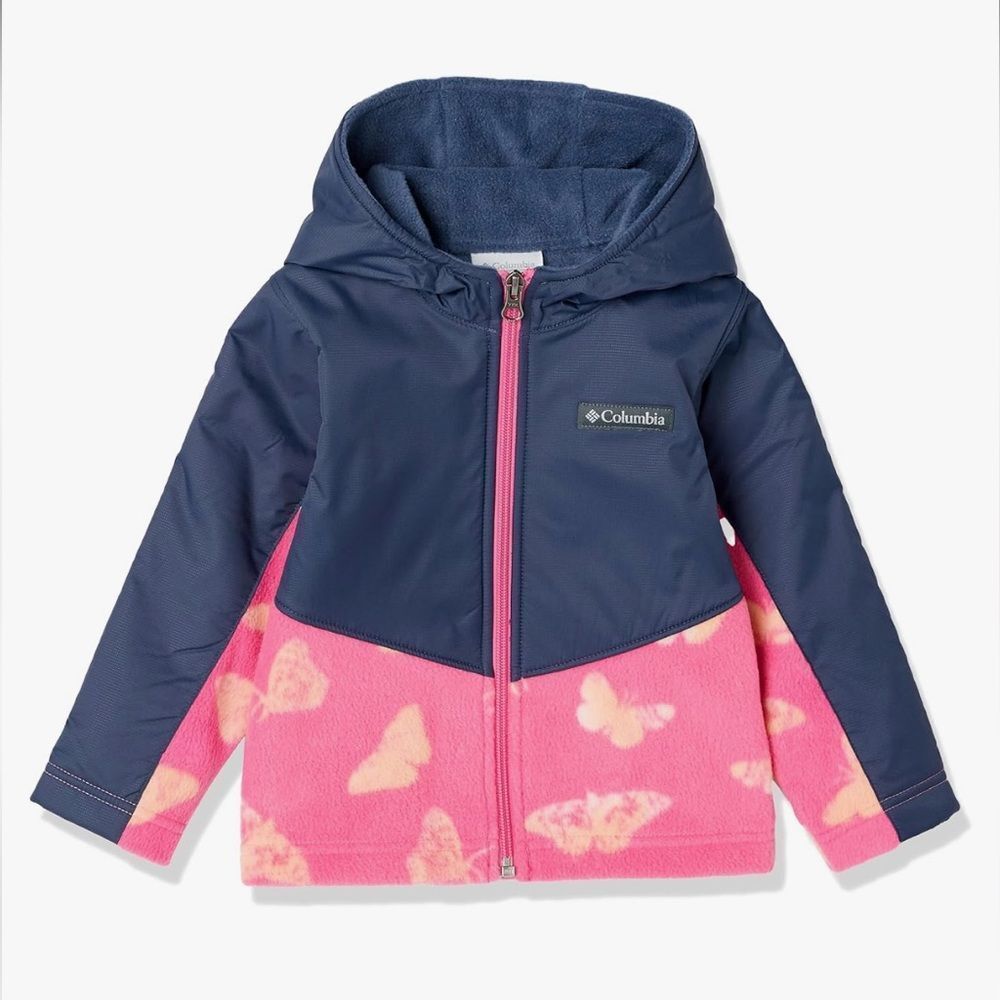 Columbia Girls' Steens Mountain Overlay Hoodie